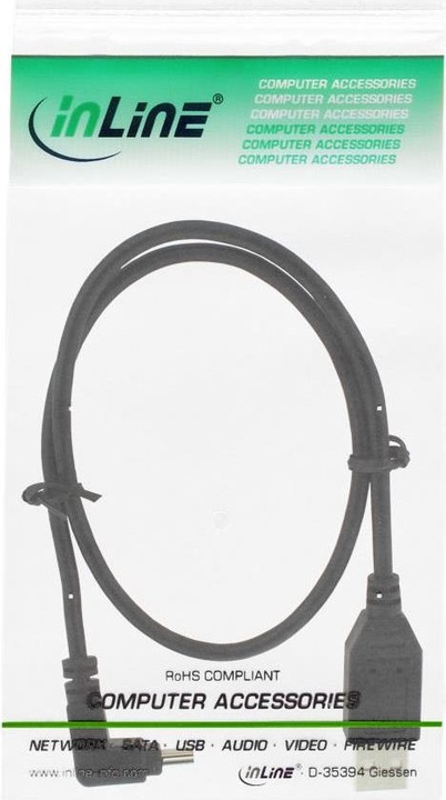 Image du produit InLine USB A – USB Mini B (0.30 m, USB 2.0)