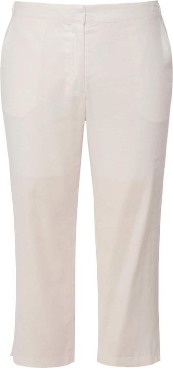 Immagine prodotto Ulla Popken Pantaloni di misto lino con cintura elastica e spacchetti (50)