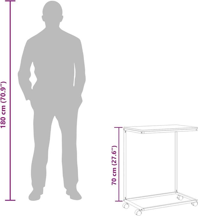 Image du produit vidaXL Beistelltisch