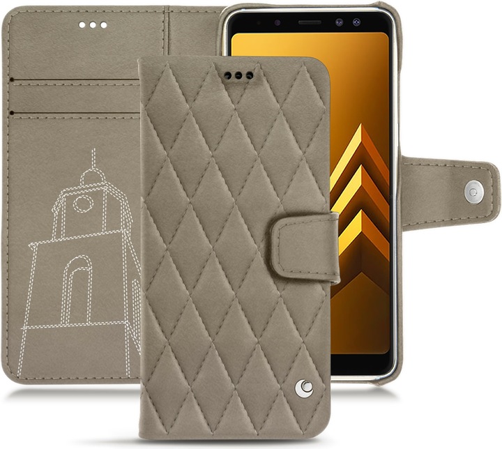 Produktbild Noreve Lederschutzhülle Wallet (Samsung Galaxy A8+)