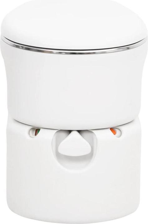 Immagine prodotto VidaXL Toilette da campeggio da incasso Bianca 24+17 L HDPE e Acciaio