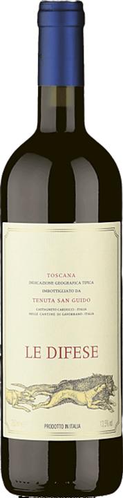 Produktbild Tenuta San Guido Le Difese Toscana IGT Italia Sangiovese/Cabernet (1 x 75 cl, 2022)