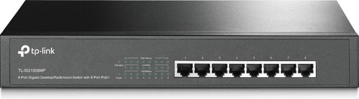 Produktbild TP-Link TL-SG1008MP - Switch - unmanaged - 8 x 10/100/1000 (PoE+) - desktop, rack-mountable - PoE+ ( (8 Ports)