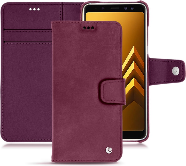 Actual product image Noreve Leather case wallet (Samsung Galaxy A8 (2018))