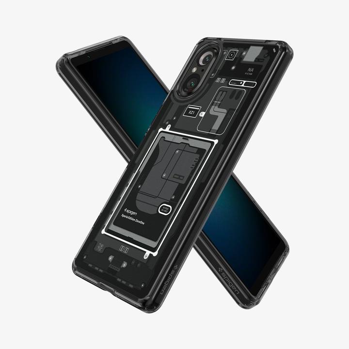 Productafbeelding Spigen Ultra Hybrid hoesje voor Sony Xperia 5 V - Zero One (Sony Xperia 5 V)