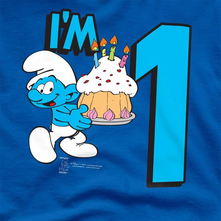 Produktbild The Smurfs I'm 1 TShirt Geburtstag (M)
