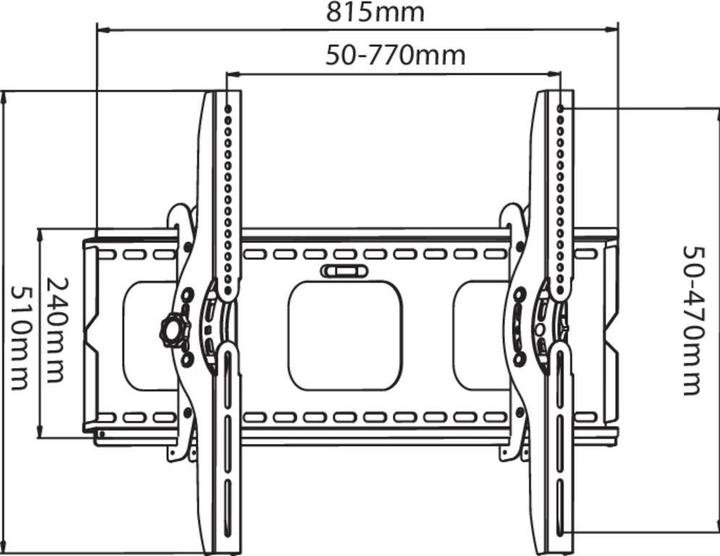 Image du produit Manhattan 423830 (Mur, 75 kg, 37" - 70")