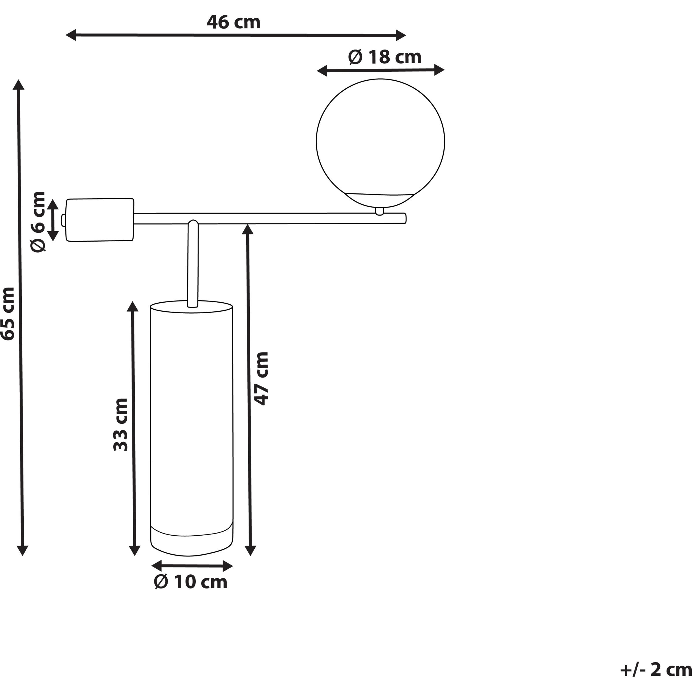 Thumbnail - Beliani, Tischlampe, Hondo
