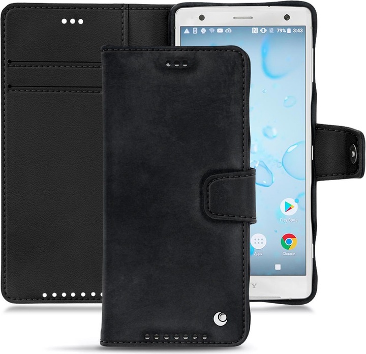 Actual product image Noreve Leather case wallet (Sony Xperia XZ2)