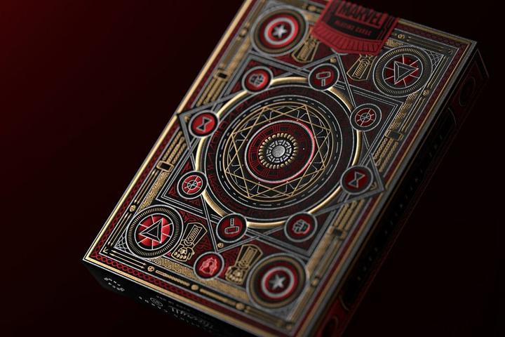Immagine prodotto Theory11 Carte da gioco Avengers - La saga dell'infinito versione rossa (Inglese)
