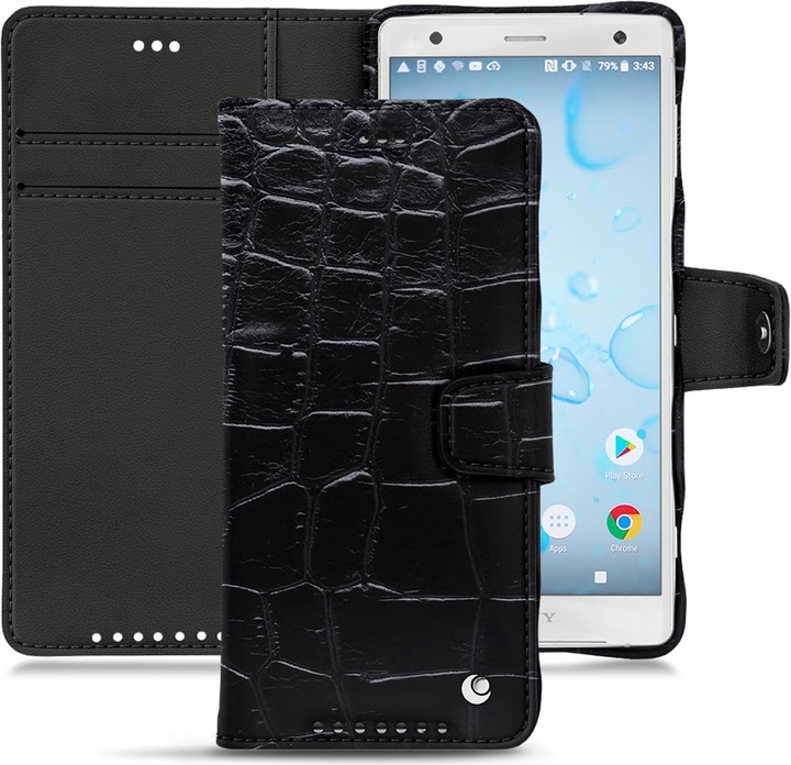Actual product image Noreve Leather case wallet (Sony Xperia XZ2)