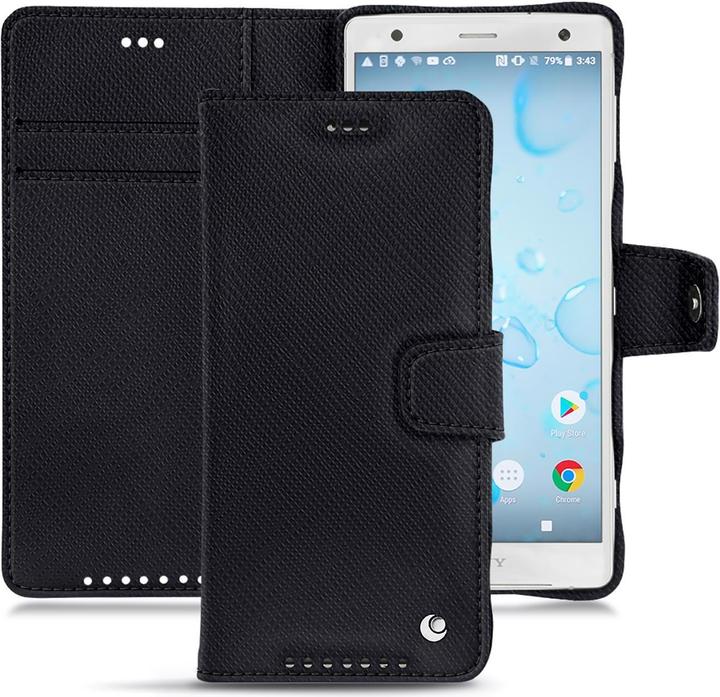 Produktbild Noreve Lederschutzhülle Wallet (Sony Xperia XZ2)