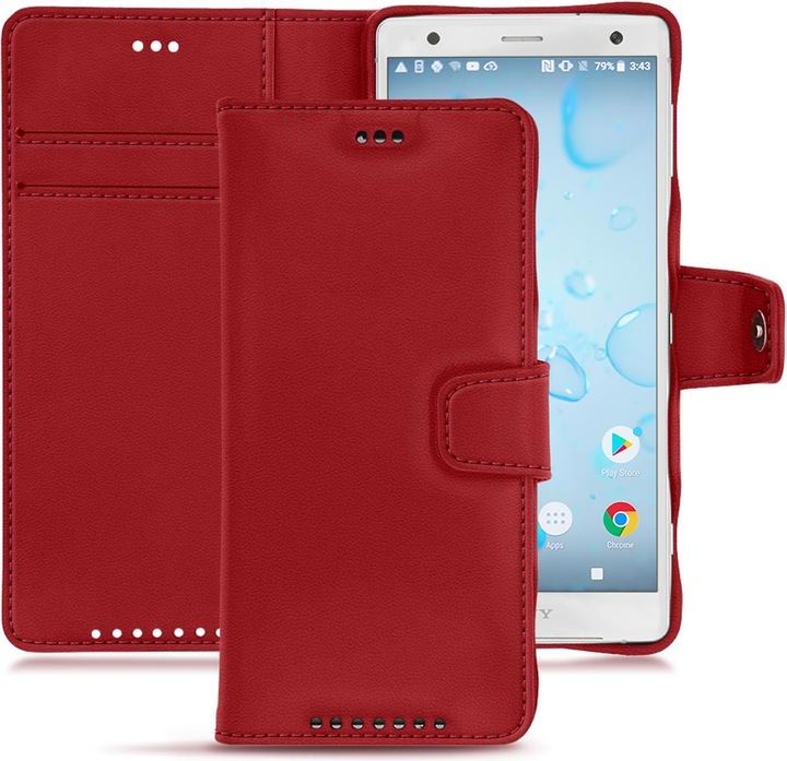 Actual product image Noreve Leather case wallet (Sony Xperia XZ2)