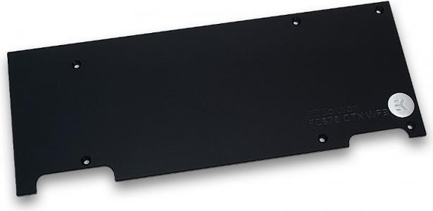Actual product image EKWB EK-FC970 GTX WF3 backplate