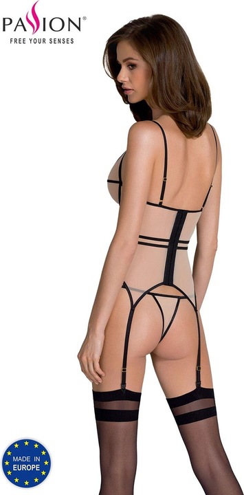 Produktbild Passion PE Serara corset & thong beige L/XL (L)