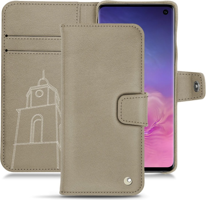 Actual product image Noreve Leather case wallet (Samsung Galaxy S10+)
