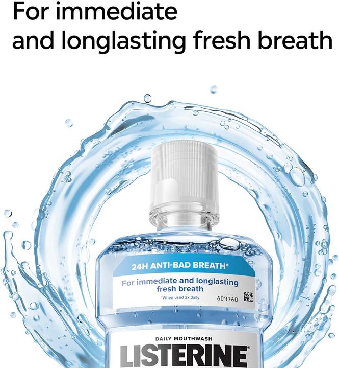 Produktbild Listerine Mundwasser Professional Fresh Breath+ 500 ml (500 ml, Mundwasser)