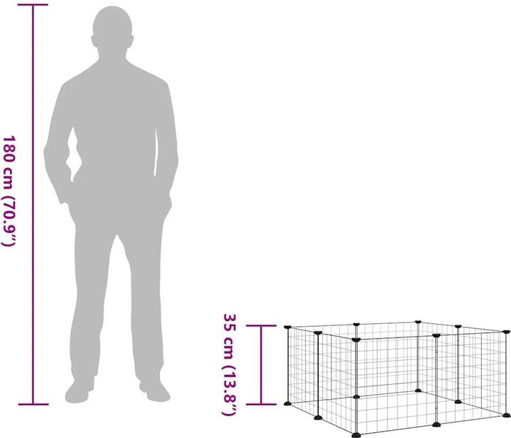 Image du produit vidaXL Haustierkäfig