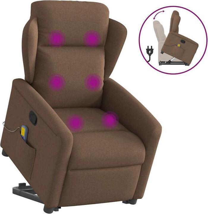 Image du produit vidaXL Massagesessel mit Aufstehhilfe