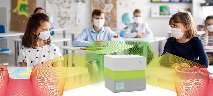 Actual product image Renz Air2Color air quality warning system
