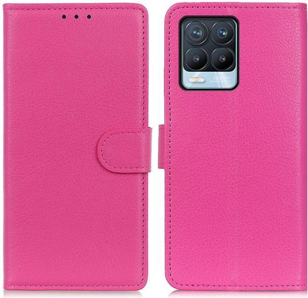 Produktbild MU Classic Litchi Leder Bookcover Series (Realme 8 Pro, realme 8)