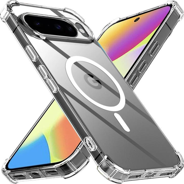 Produktbild Techsuit - Shockproof Clear Silicone MagSafe - Google Pixel 10 - Clear (Google Pixel 10, Google Pixel 10 Pro)