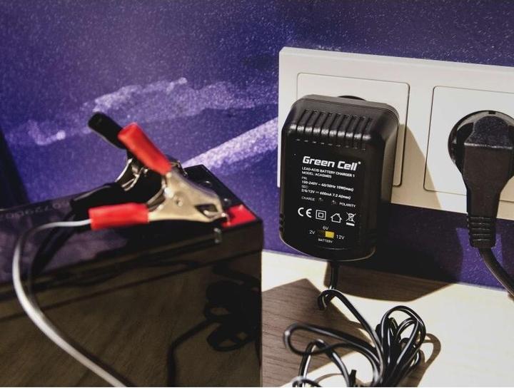 Actual product image GreenCell Charger (12V, 6V, 0.60 A)