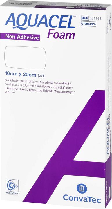 Actual product image Aquacel Schaumverband nicht-adhäsiv 10x20cm