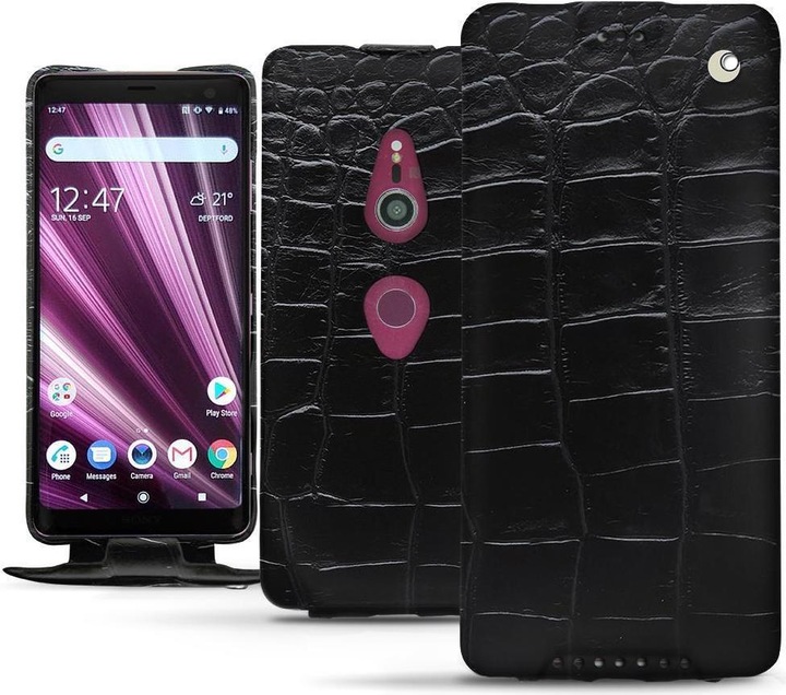 Actual product image Noreve Leather cover vertical (Sony Xperia XZ3)