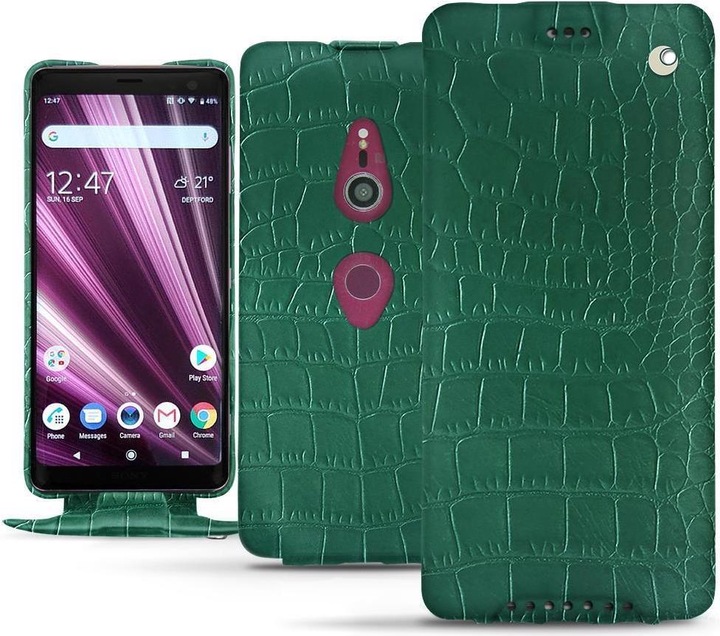 Actual product image Noreve Leather cover vertical (Sony Xperia XZ3)