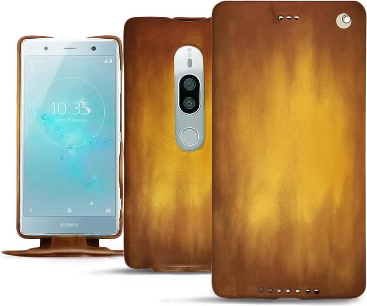 Actual product image Noreve Leather cover vertical (Sony Xperia XZ2 Premium)