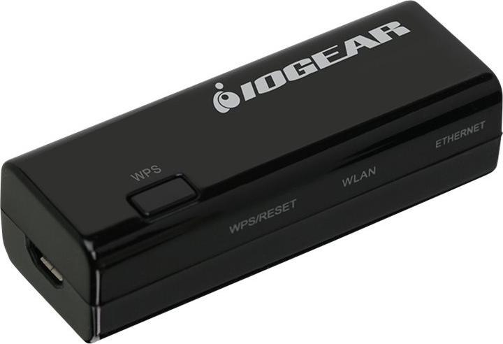 Produktbild Iogear Universal Ethernet zu Wi-Fi Adapter (RJ45, RJ45 (1x))