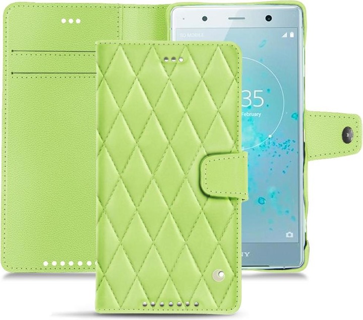 Noreve Lederschutzhülle Wallet (Sony Xperia XZ2 Premium)