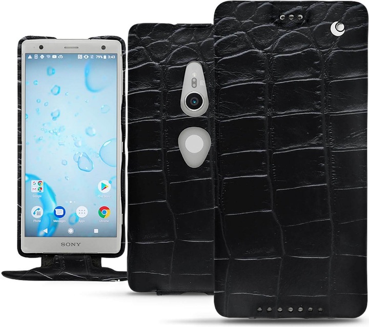 Actual product image Noreve Leather cover vertical (Sony Xperia XZ2)