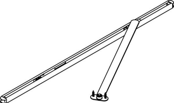 Immagine prodotto Athmer Limitatore di apertura della porta Porti per ante di larghezza 610-719 mm telai in legno e metallo (1 pz.)