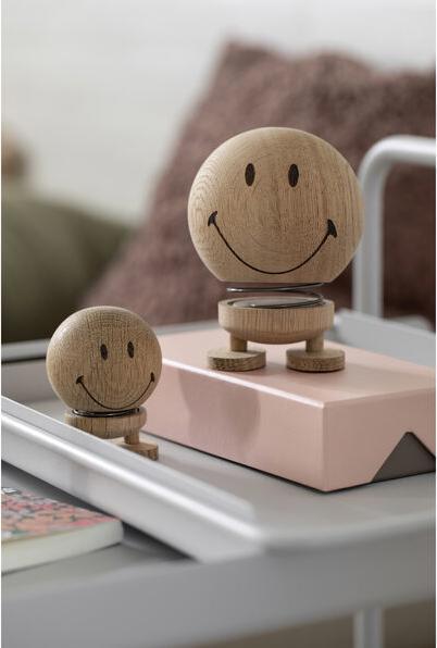 Produktbild Hoptimist Aufsteller Bumble Smiley S, Braun (7.5 x 7.5 x 9 cm)