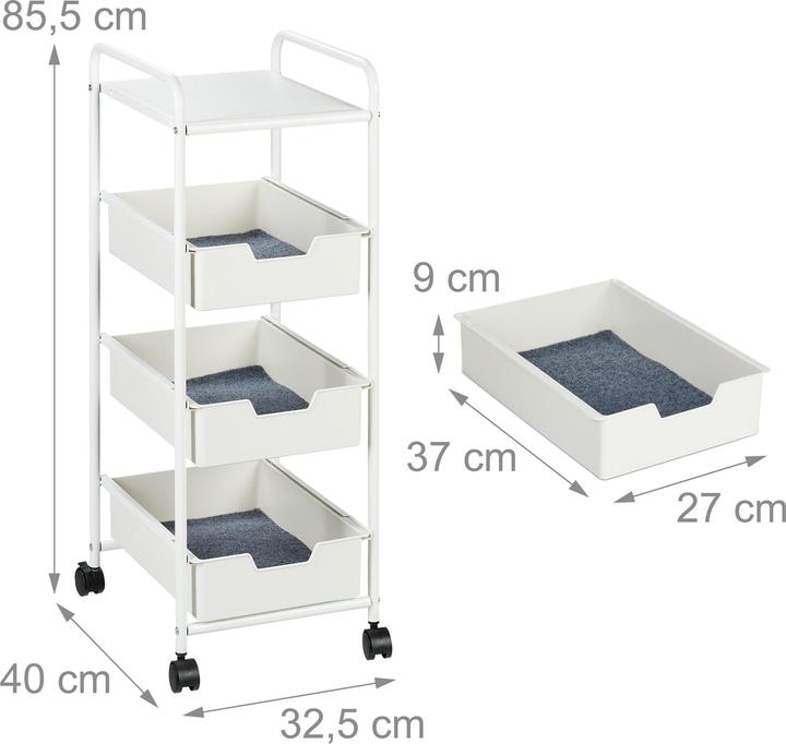 Immagine prodotto Relaxdays Carrello