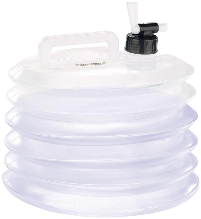 Immagine prodotto Semptec Tanica d'acqua pieghevole con rubinetto, 10 l, rotonda, per alimenti