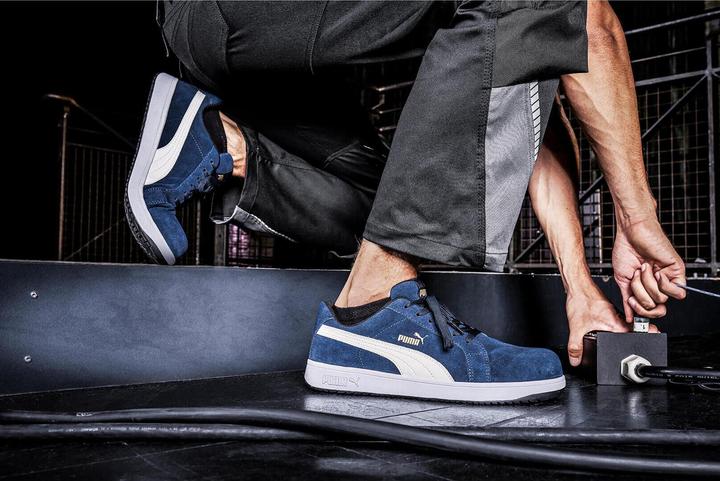 Actual product image Puma Iconic Suede Navy Low S1P (S1P, 40)