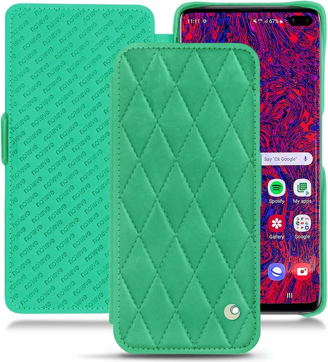 Actual product image Noreve Leather case horizontal (Samsung Galaxy S10+)