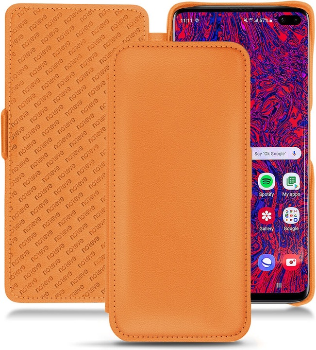 Produktbild Noreve Lederschutzhülle horizontal (Samsung Galaxy S10+)