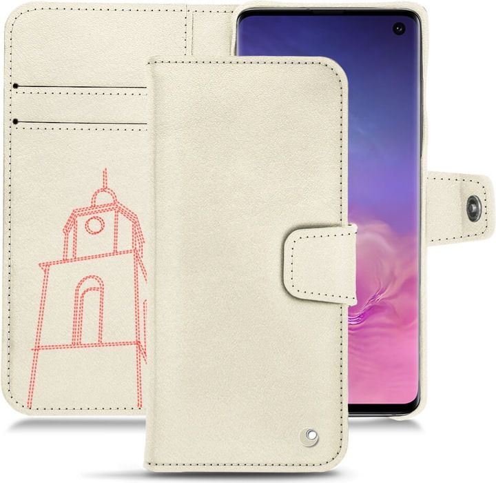 Actual product image Noreve Leather case wallet (Samsung Galaxy S10+)