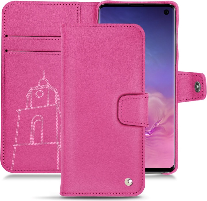 Noreve Lederschutzhülle Wallet (Samsung Galaxy S10)