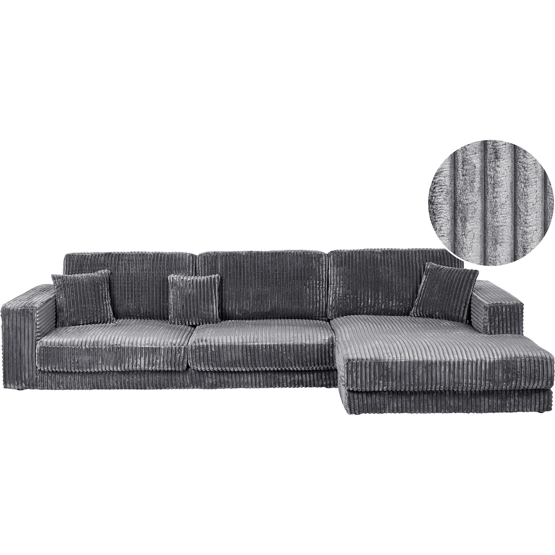 Beliani, Sofa, Lofoten (Ecksofa)