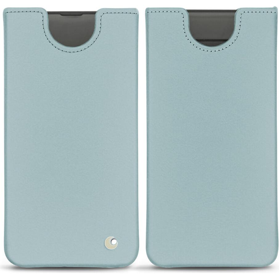 Noreve Lederschutzhülle (Samsung Galaxy S10), Smartphone Hülle, Blau