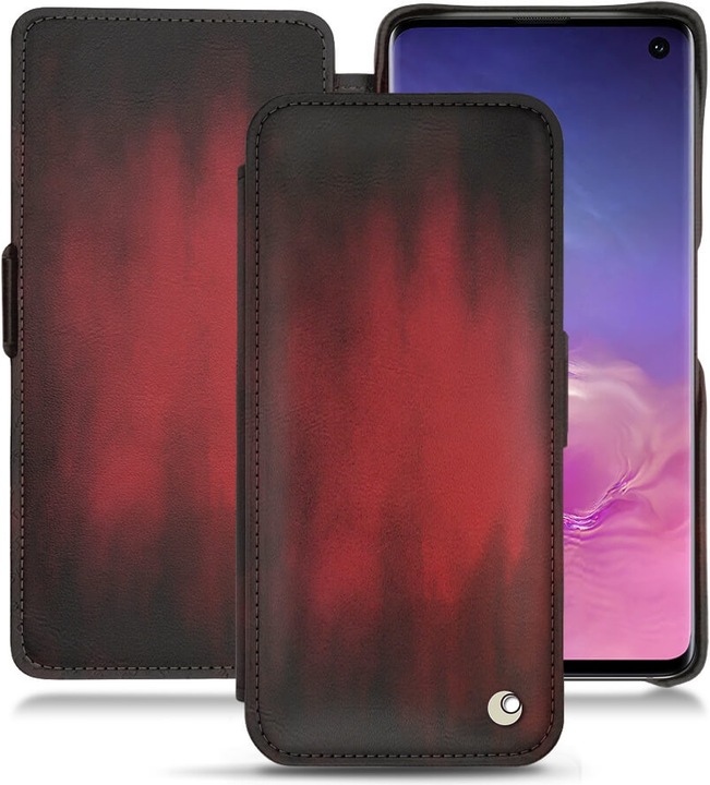 Actual product image Noreve Leather case horizontal (Samsung Galaxy S10)