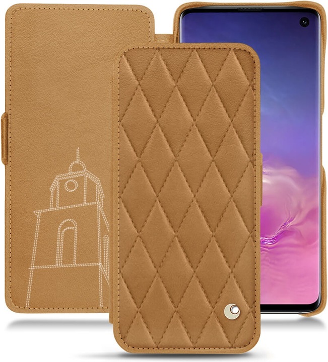 Actual product image Noreve Leather case horizontal (Samsung Galaxy S10)
