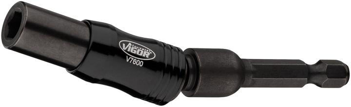 Actual product image Vigor Bit holder with articulated joint ∙ V7600 ∙ Hexagon, solid 6.3 (1/4 inches) ∙ Hexagon, hollow… (6.3 mm)