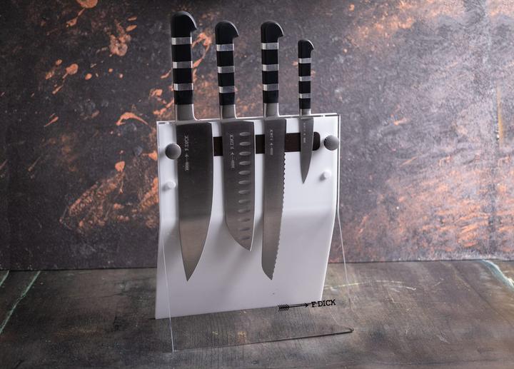 Actual product image F. Dick Knife set with knife holder