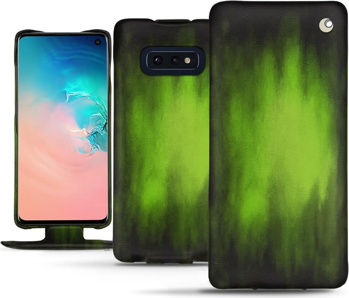 Actual product image Noreve Leather cover vertical (Samsung Galaxy S10e)